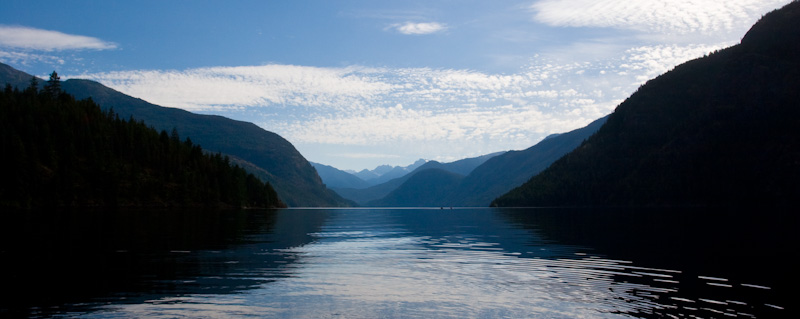 Kayakers On Ross Lake